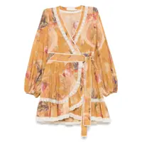 Rochii Zimmermann Ascension Cotton Mini Dress Femei