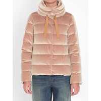 Geci Velvet-Effect Jacket Femei