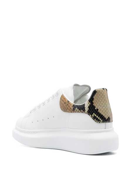 Sneakers Alexander McQueen Alexander McQueen Oversize Sneakers With Python Print Heel MULTICOLOUR Femei (BM 18600864) 3