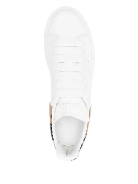Sneakers Alexander McQueen Alexander McQueen Oversize Sneakers With Python Print Heel MULTICOLOUR Femei (BM 18600864) 4