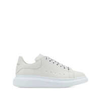 Sneakers Alexander McQueen 'Oversize' Calfskin Leather Sneakers With Contrast Heel Barbati