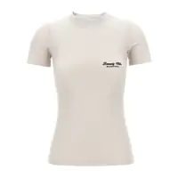 Tricouri Balenciaga Logo Embroidery T-Shirt Femei