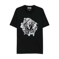Tricouri Versace Jeans Couture Crew Neck T-Shirt With Print Barbati