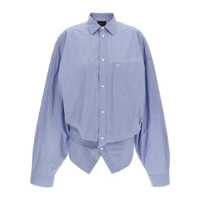 Camasi Balenciaga 'L/S Knotted' Shirt Femei