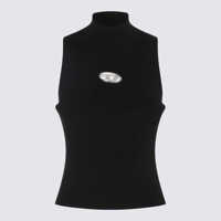 Topuri Diesel Black Viscose Top Femei