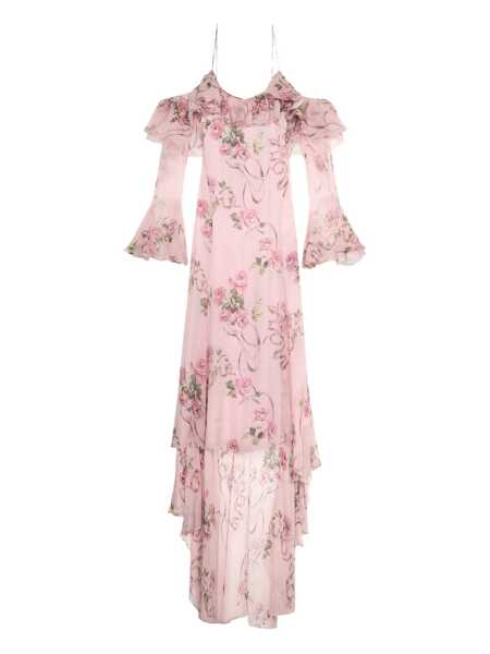 Rochii Blumarine Blumarine Pink Midi Dress ROSA/MAUVE ORCHID Femei (BM 18601854) 5