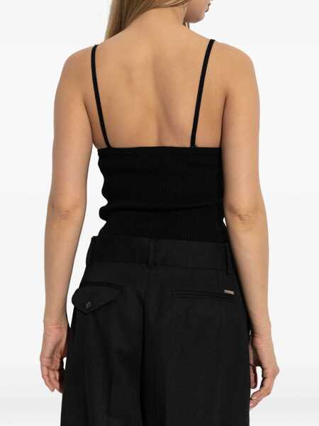 Topuri Blumarine Blumarine Black Top Black Femei (BM 18601863) 4