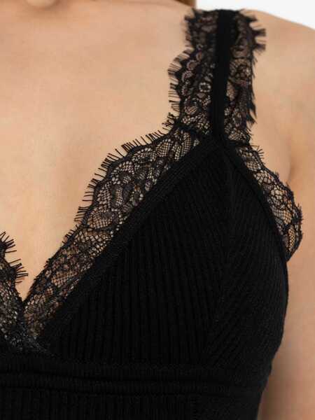 Topuri Blumarine Blumarine Black Top Black Femei (BM 18601863) 5