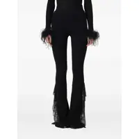 Imbracaminte Dama pagina 381 - Pantaloni casual Blumarine Blumarine Black Pants Black Femei (BM 18601866) - B-mall.ro