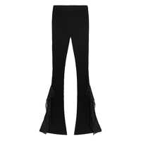 Pantaloni casual Blumarine Black Pants Femei