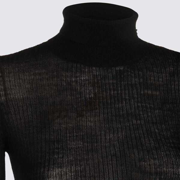 Pulovere Blumarine Blumarine Black Knitwear Black Femei (BM 18601869) 4