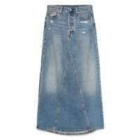 Fuste Levi'S Denim Midi Skirt Femei