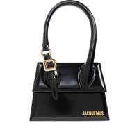 Genti de mana Jacquemus Medium Black 'The Chiquito' Handbag Femei