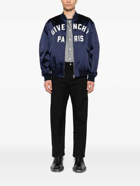 Geci Givenchy Givenchy Zipped Version Satin Over Clothing BLUE Barbati (BM 18602148) 2