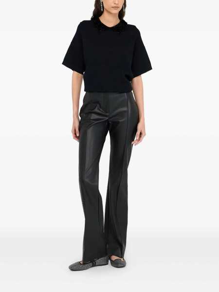 Topuri Liu Jo Liu Jo T-Shirts Black Femei (BM 18602313) 2