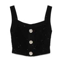 Topuri Balmain Tweed Top Femei