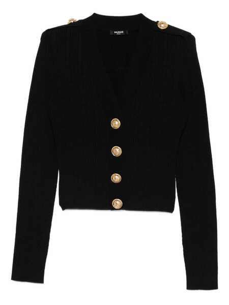 Pulovere Balmain Balmain Sweaters Black Femei (BM 18602646) 1