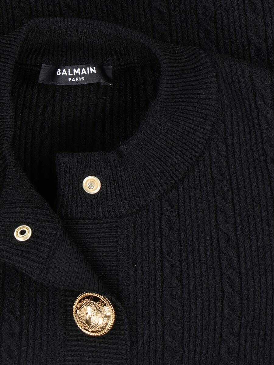 Pulovere Balmain Balmain Sweaters Black Femei (BM 18602658) 3