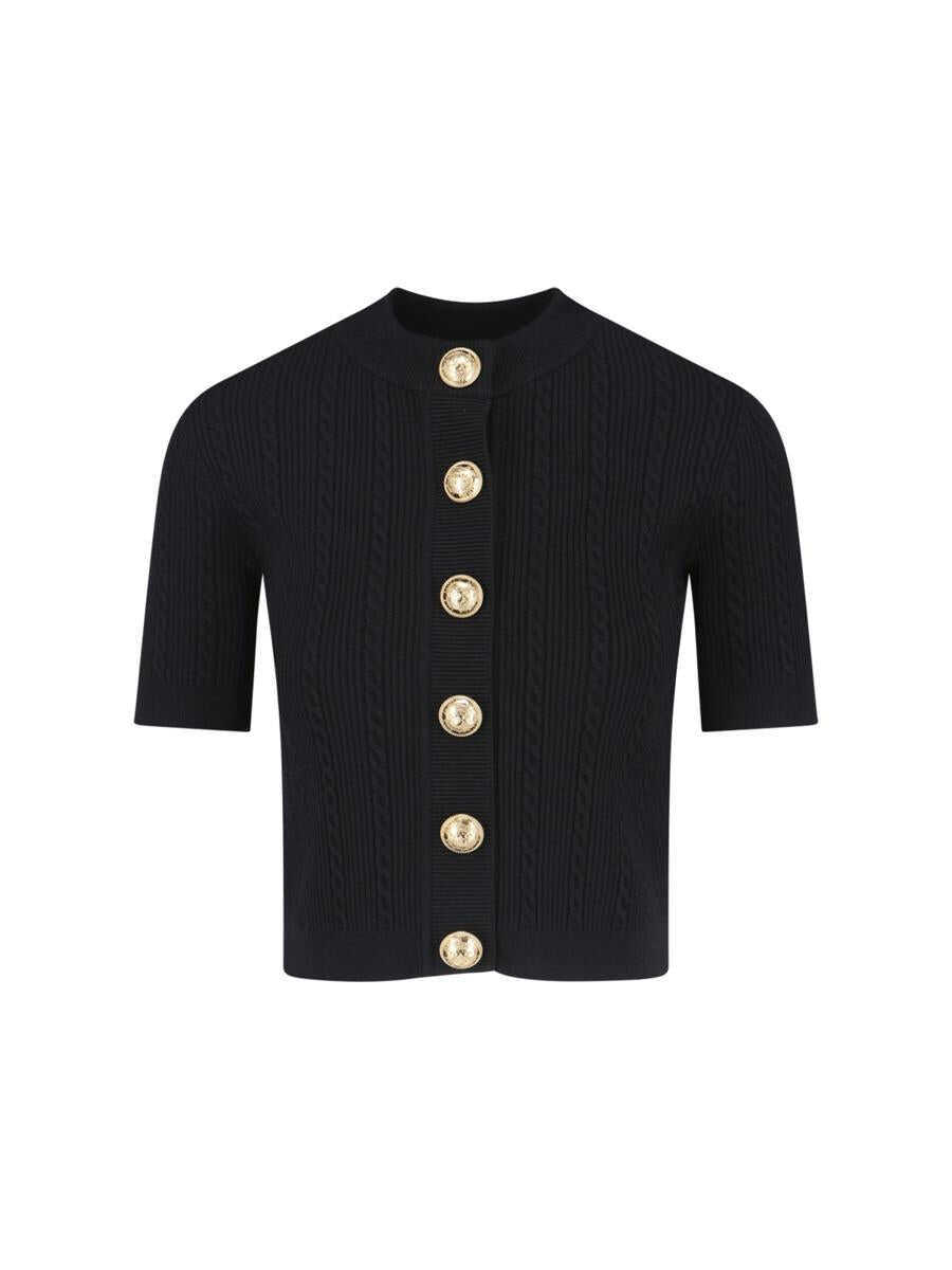 Pulovere Balmain Balmain Sweaters Black Femei (BM 18602658) 1