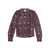 Isabel Marant Isabel Marant Étoile 'Noeline' Blouse With Abstract Pattern In Plum PURPLE