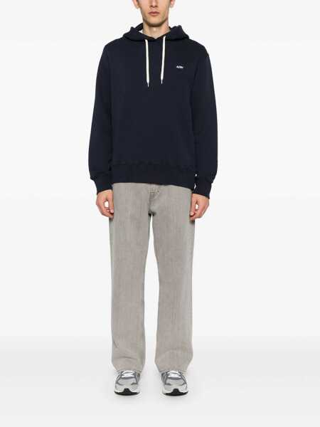 Bluze de trening AUTRY Autry Autry Blue Hoodie With Logo BLUE Barbati (BM 18602967) 2