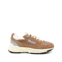 Sneakers Autry 'Hyperway' Sneakers In Tobacco Brown Suede Femei