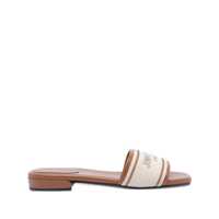 Sandale Jimmy Choo Joa Flat Canvas Flat Sandals Femei
