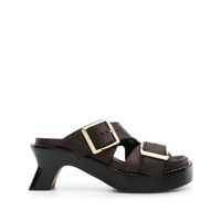 Pantofi cu toc Loewe Ease Leather Sandals Femei