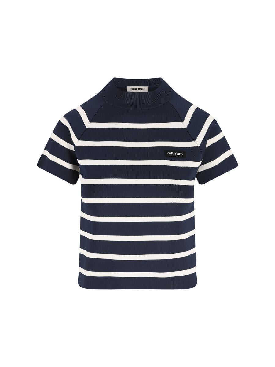 Pulovere Miu Miu Miu Miu Jerseys BLEUNATURAL Femei (BM 18603936) 1