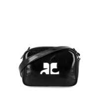 Genti de umar Courrèges Black 'Reedition Naplack Mini' Crossbody Bag Femei