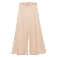 Pantaloni casual Fabiana Filippi High-Waist Wide-Leg Trousers Femei