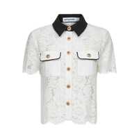 Camasi Self-Portrait Floral Embroidery Lace Shirt Femei