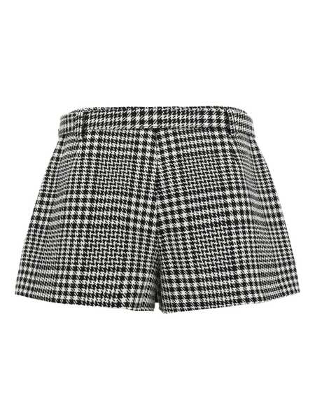 Fuste Self-Portrait Self-Portrait Houndstooth Wool Culottes Multicolor Femei (BM 18604134) 2