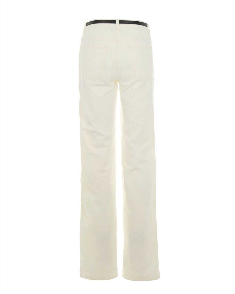 Blugi Elisabetta Franchi Elisabetta Franchi Jeans AVORIO/NERO Femei (BM 18604245) 2