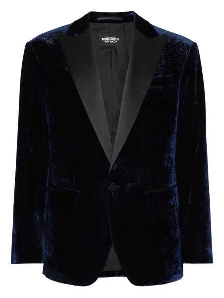 Geci DSQUARED2 DSQUARED2 Jackets BLUE Barbati (BM 18604503) 1