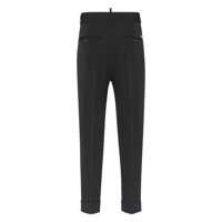 Pantaloni DSQUARED2 Dama - Pantaloni casual DSQUARED2 DSQUARED2 Trousers Black Femei (BM 18604506) - B-mall.ro