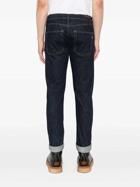 Blugi Dondup Dondup Icon Regular-Fit Blue Jeans BLUE Barbati (BM 18604800) 4