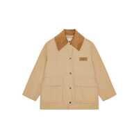 Geci Ganni Twill Midi Jacket Femei