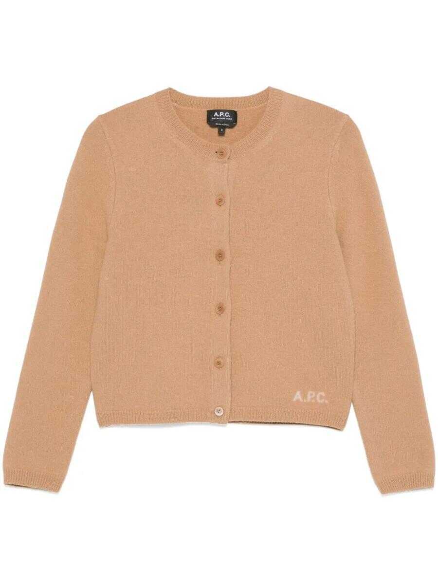 Pulovere A.P.C. A.P.C. Sweatshirt CAB CAMEL Femei (BM 18604938) 1