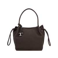 Genti de mana Tod'S Chocolate Brown Leather Bag Femei