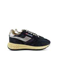 Sneakers Autry 'Reelwind' Low Sneakers In Black Nylon And Suede Femei