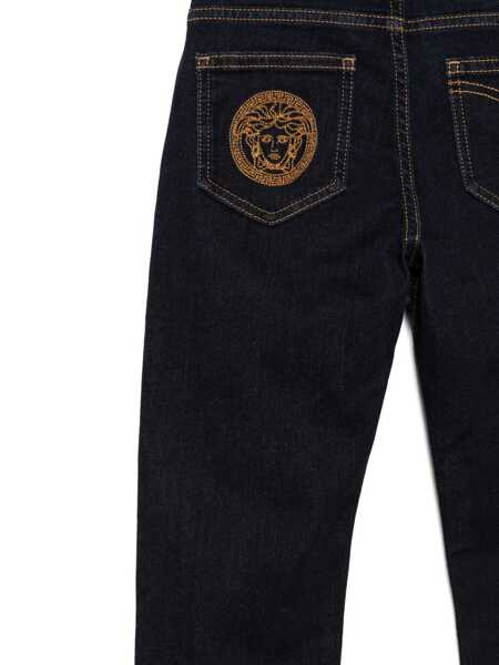 Blugi drepti Versace DENIM Blue Baieti (BM 18605229) 3