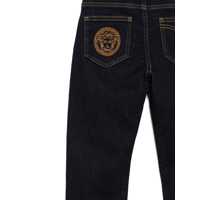 Blugi drepti pentru Baieti - Blugi drepti Versace DENIM Blue Baieti (BM 18605229) - B-mall.ro