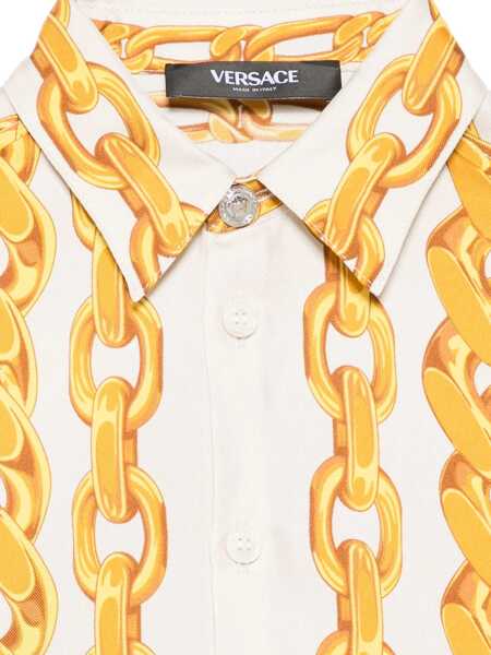 Camasi Versace SHIRT Yellow Baieti (BM 18605262) 3