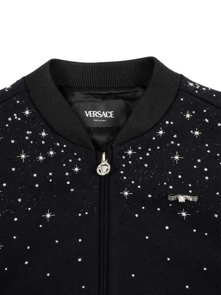 Jachete Versace OUTERWEAR Black   Fete (BM 18605298) 3