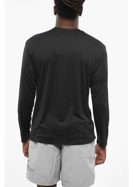 Tricouri Nike Swim Long Sleeve Dri-Fit Hydrogua Crew-Neck T-Shirt Black Barbati (BM 18605305) 2