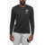 Nike Swim Long Sleeve Dri-Fit Hydrogua Crew-Neck T-Shirt Black