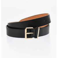 Curele Solid Color Leather Belt 30Mm Barbati