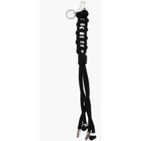 Brelocuri DSQUARED2 Fabric Keyring With Metal Details