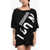 DSQUARED2 Flared Icon Mini Dress With Double Side Splits Black
